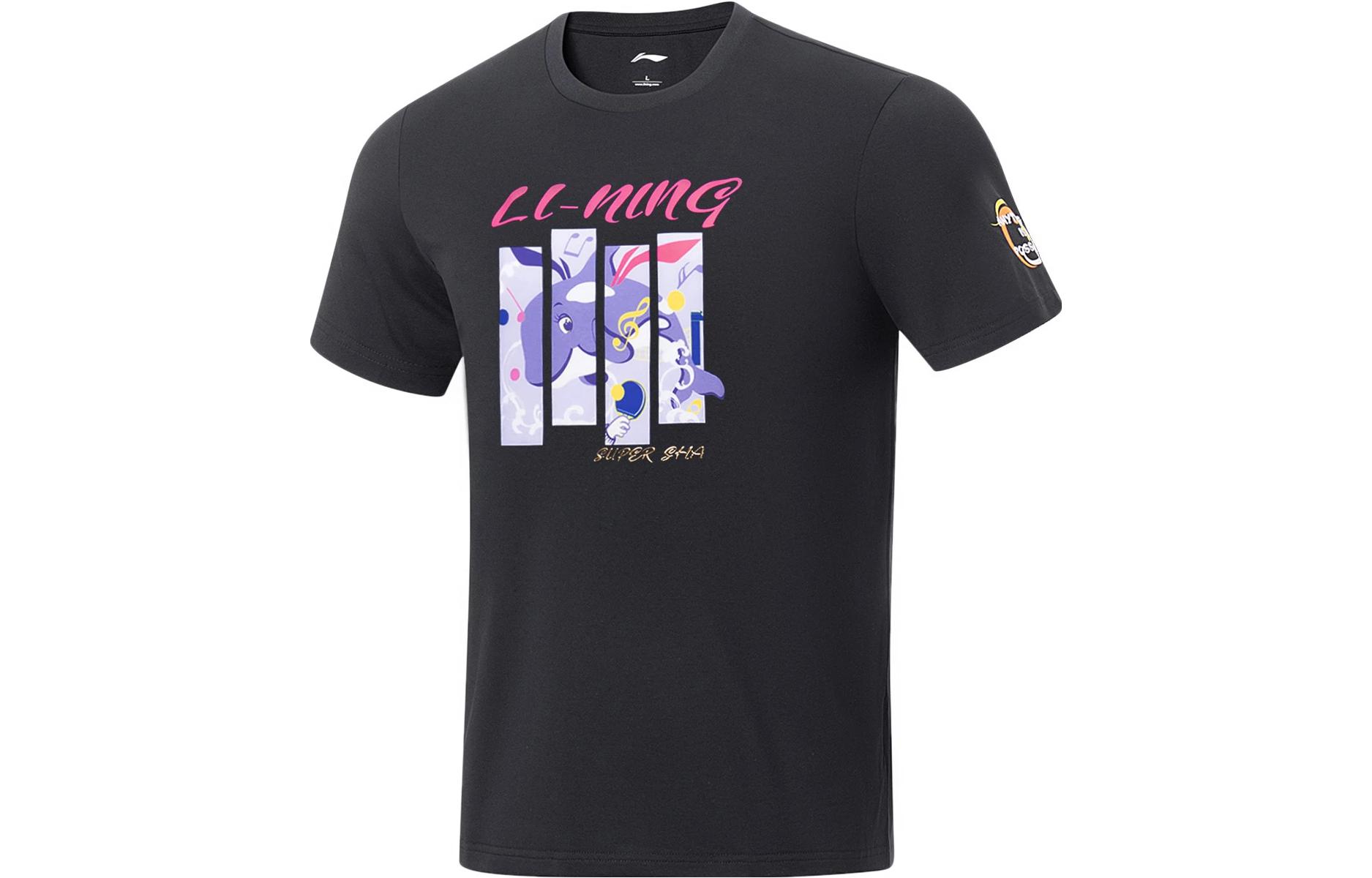 LiNing SS23 T-Shirt Unisex Black