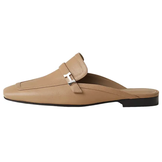 HERMES Stylish Sandals Women's Brown