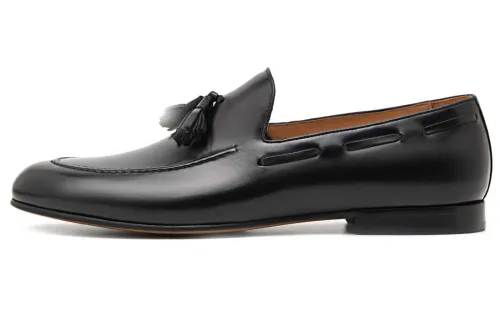 PEDRO Burnt cowhide, versatile and comfortable for business, fashionable design, formal leather shoes, men's black