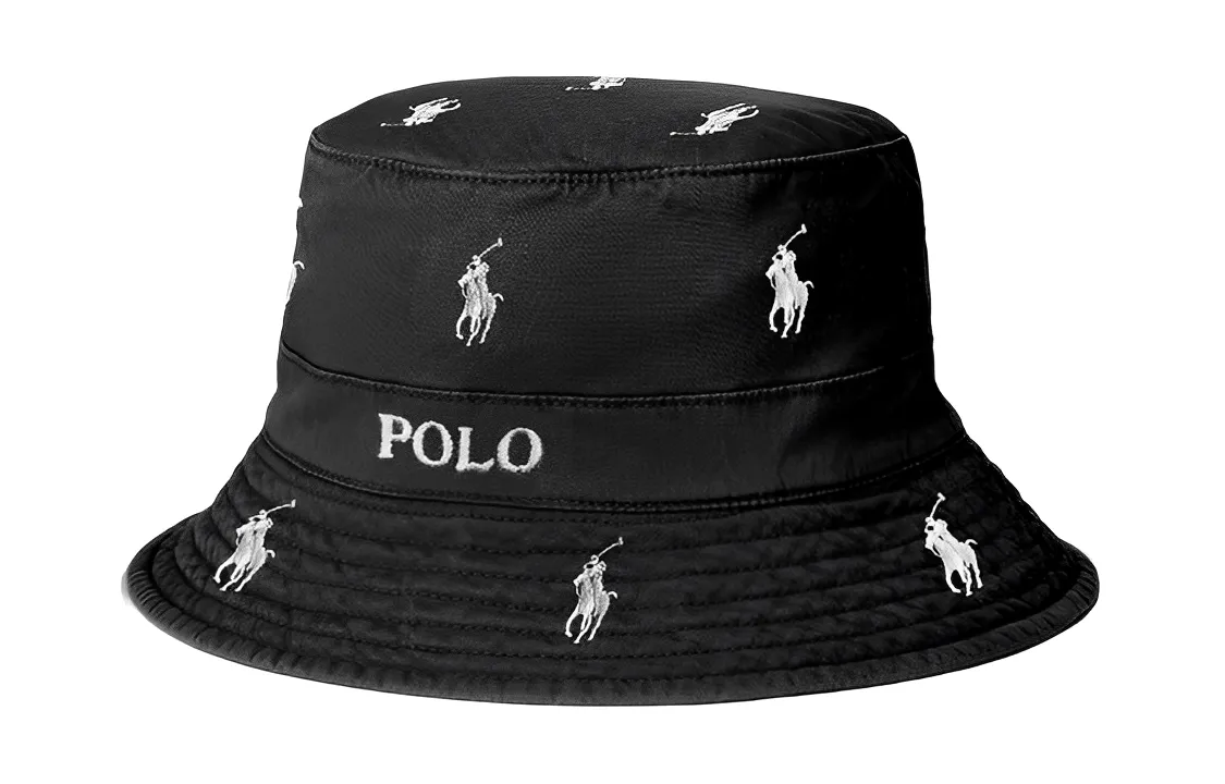 Polo Ralph Lauren Bucket Hats Unisex Black