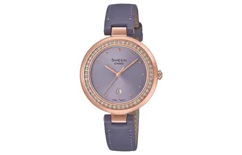 CASIO Women's SHEEN Purple Watch SHE-4556PGL-6A