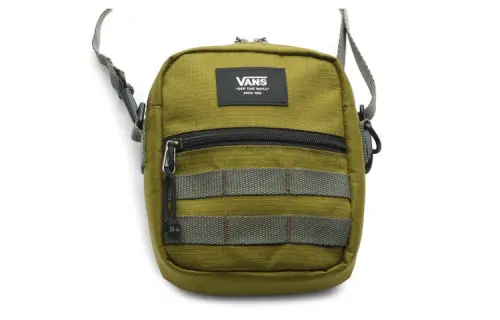 Vans Nylon Crossbody Bag, Shoulder Bag Unisex Avocado