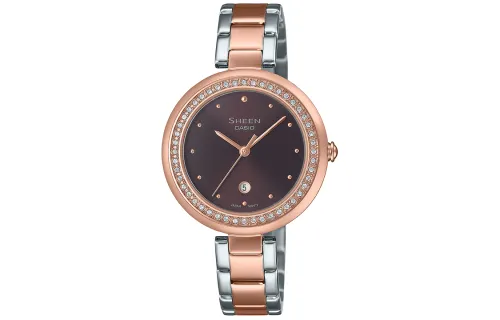 CASIO Women's SHEEN Gray Watch SHE-4556SPG-5A