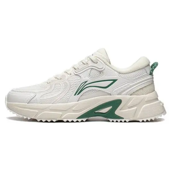 LINING Pick Up The Light Running Shoes Women's Low-Top White/Green