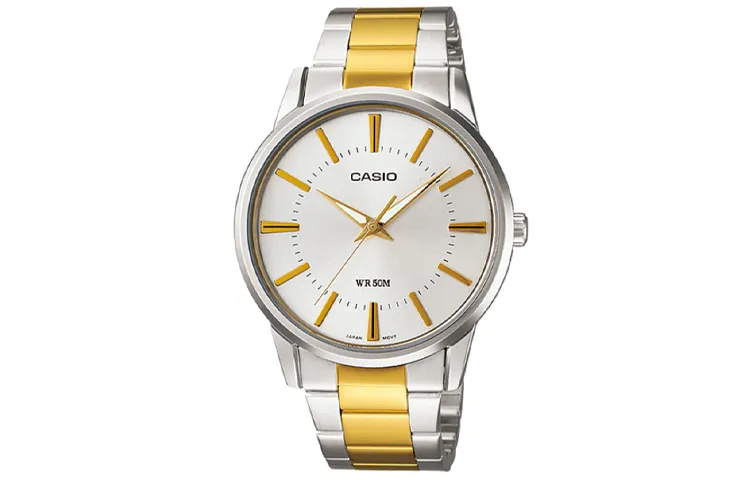 CASIO Men Standard Series Silver Watch MTP-1303SG-7A