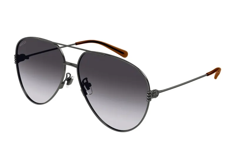 GUCCI Eyewear Aviator Frame Sunglasses