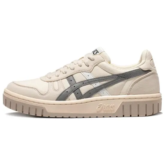 Asics Court MZ Skateboarding Shoes Women's Low-top Beige/Gray