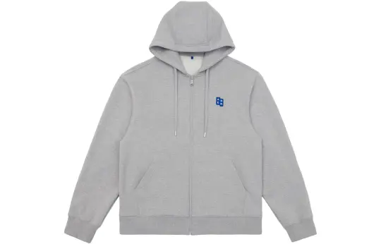 Ader Error logo-appliqué cotton hoodie