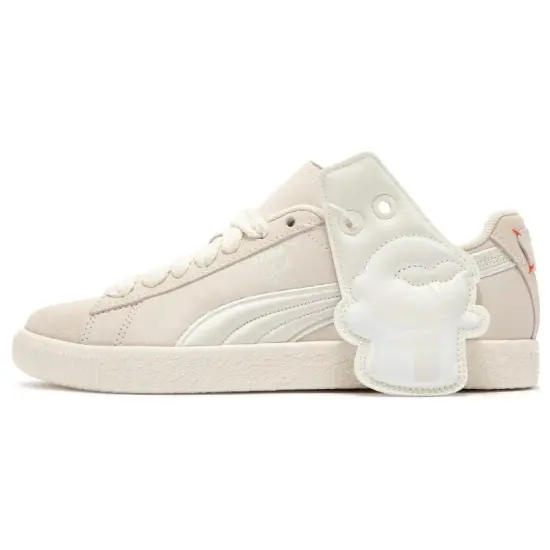 PUMA Skateboarding Shoes Unisex Low-top Off-white