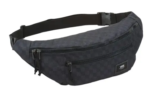 Vans Checkerboard Sling Bag, Fanny Pack Unisex Charcoal Black