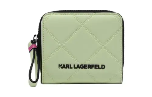 KARL LAGERFELD / Karl Lagerfeld Jeans PU Polyurethane Wallet Women's Green