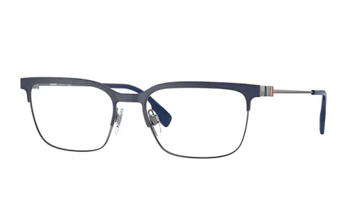 Burberry Metal Square Eyeglass Frames Unisex