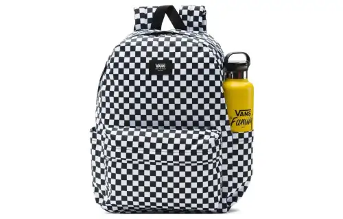 Vans Old Skool Polyester Backpack Regular Unisex Black & White