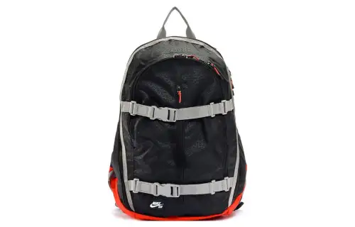 Nike Polyester Backpack Regular Unisex Black/Red