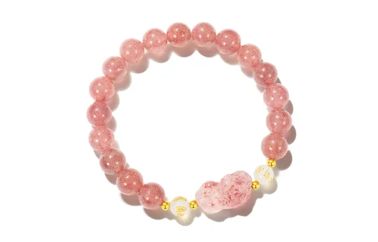 IWE Quartz Jade Obsidian Beaded Bracelets Unisex