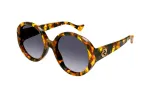 oversized round-frame sunglasses