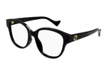 GUCCI Minimalist Style Irregular Shape Eyeglass Frames Women's