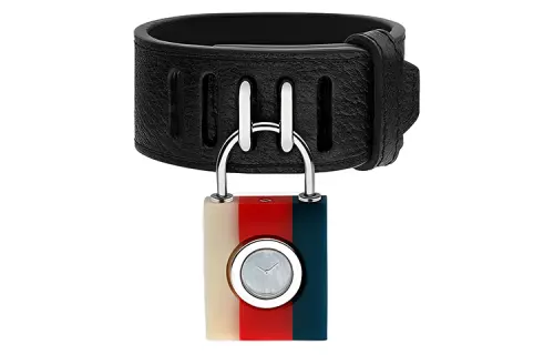 GUCCI Wrist Watches Quartz Movement Leather Strap 30mm Silver Dial Women's Watch ['100', 301050]m Waterproof