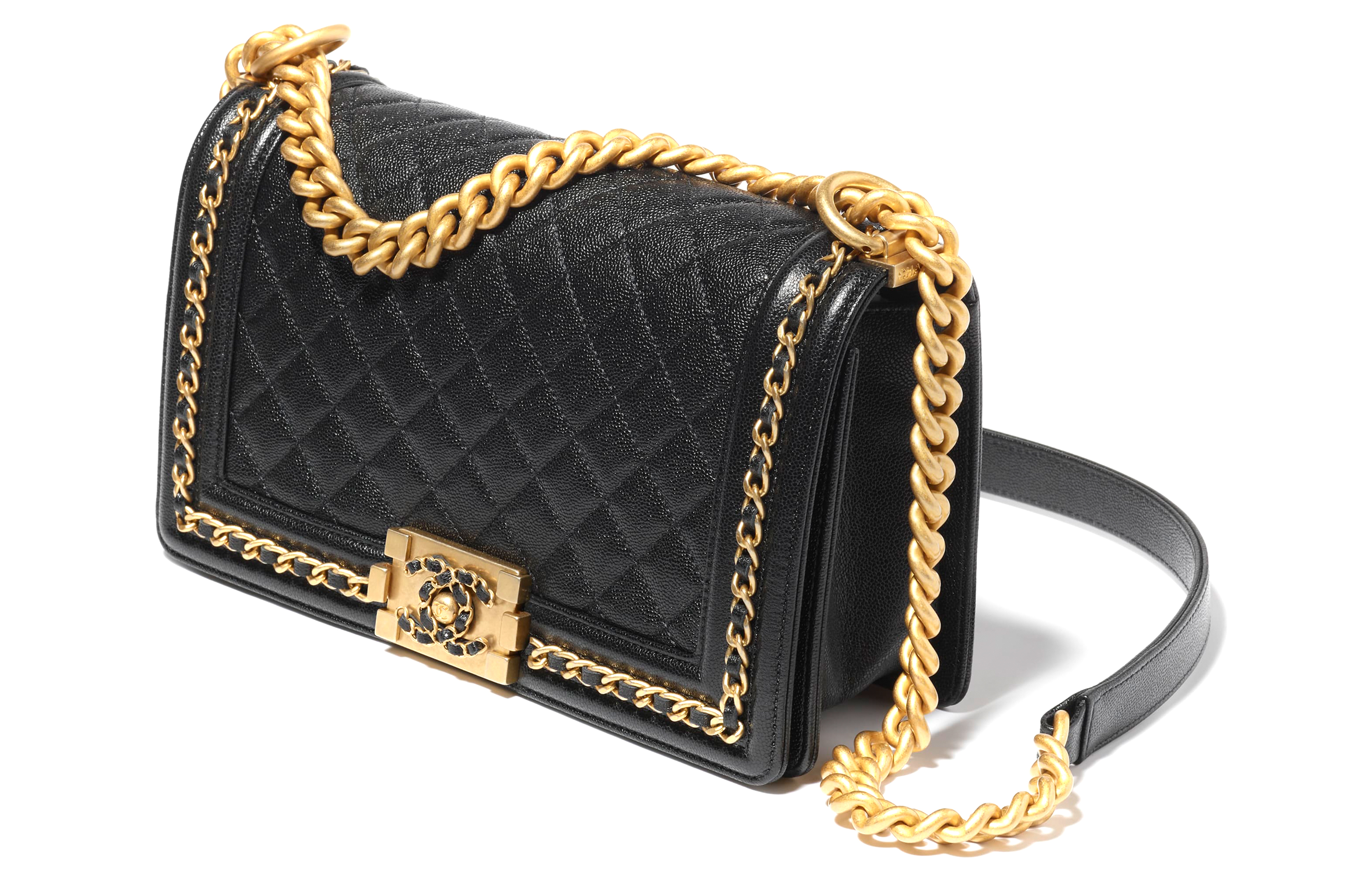 Женская сумка Chanel Boy (черная) — фото 2
