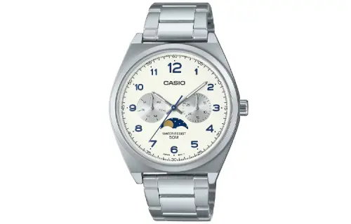 CASIO Men Standard Series 40mm Silver Watch MTP-M300D-7AV