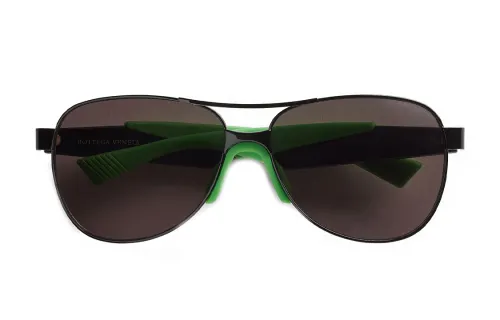 Bottega Veneta Eyewear Mitre Aviator Frame Sunglasses