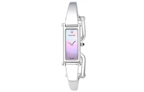 GUCCI Wrist Watches Quartz Movement Stainless Steel Strap Pink Watch Dial Women's Watch