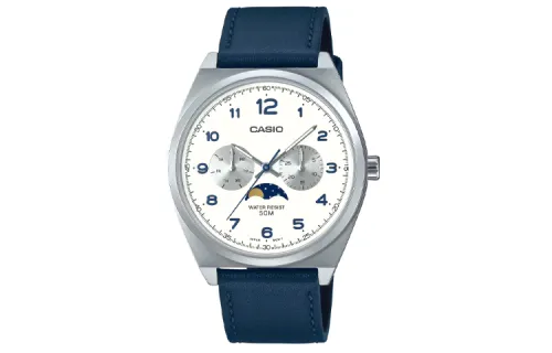 CASIO Men Standard Series 40mm White Watch MTP-M300L-7AV