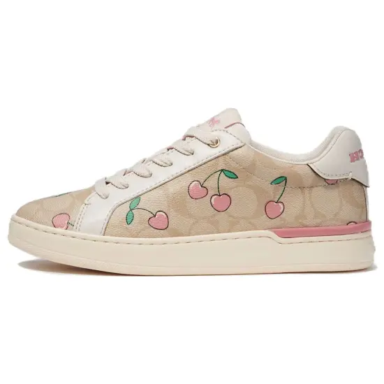 COACH Skateboard Shoes Women's Low-Top Brown