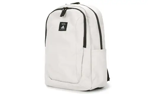 Adidas Polyester Laptop Bag Backpack Regular Unisex White