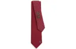 HERMES Cheval Ties Men's Red