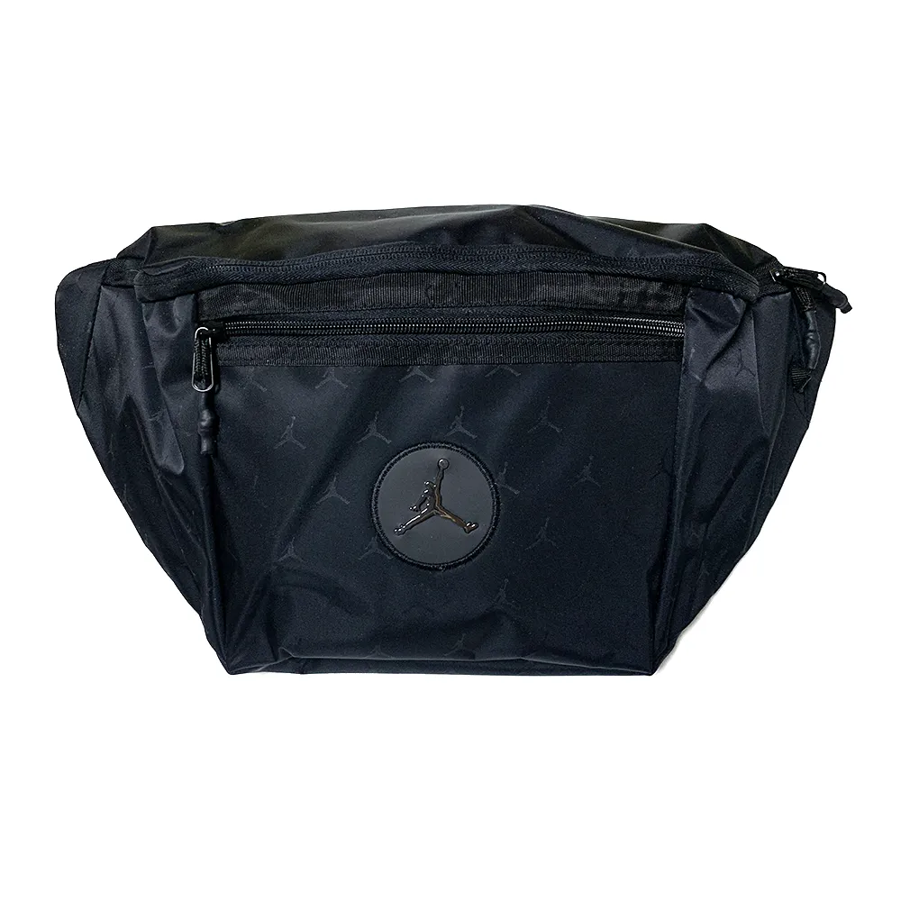 Jordan Polyester One Shoulder Crossbody Sling Bag, Fanny Pack Regular Unisex Black