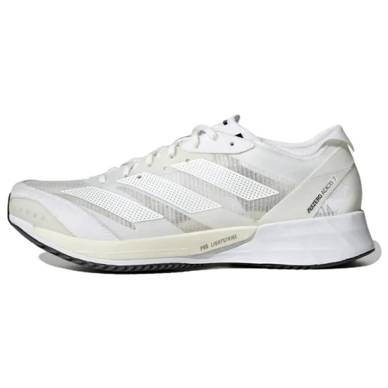Adidas Adizero Adios 7 Running Shoes Women's Low-top White