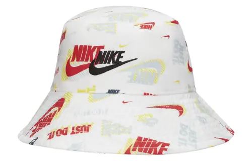 Nike Bucket Hats Kids White