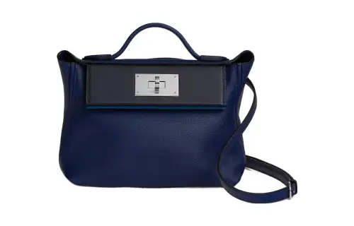 HERMES 24/24 Evercolor & Swift Calfskin Portable Crossbody Bag, Shoulder Bag Regular Women's