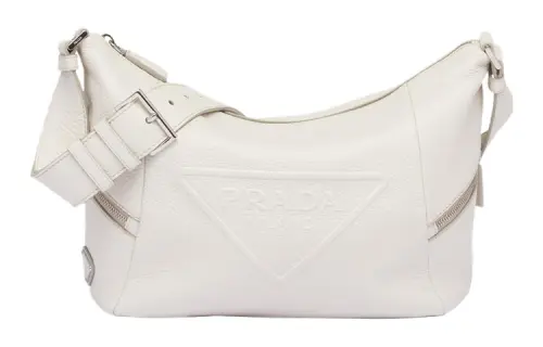 PRADA Leather Crossbody Bag, Shoulder Bag Men's