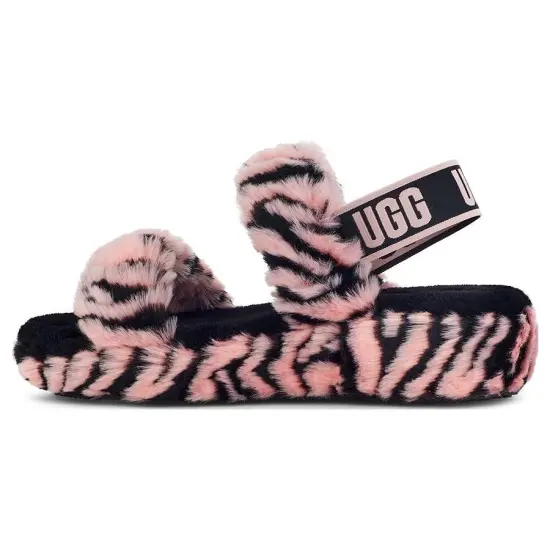 UGG Oh Yeah Plush Slippers Women's Pink