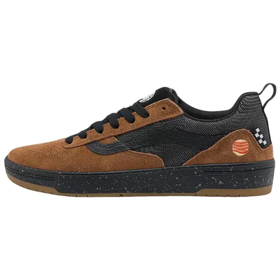 Vans Skateboarding Shoes Unisex Low-top Brown/black