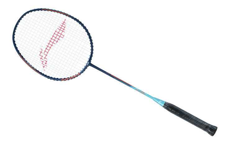 Li Ning Badminton Rackets Control Type All around Defense Entry level Single Racket Blue