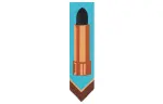 GUCCI Lipstick print Silk Scarf