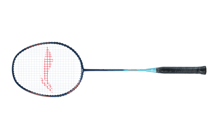 Li Ning Badminton Rackets Control Type All around Defense Entry level Single Racket Blue