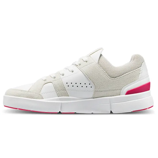 FEIDELEI x On ClubTHE ROGER The Roger Clubhouse Low-Top Skateboard Shoes Women's White Beige Pink