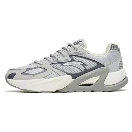 ANTA Life Collection Casual Shoes Men Low-Top Steel Gray