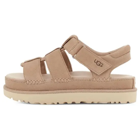 UGG Women's Goldenstar Strap Platform Sandal 'Driftwood'