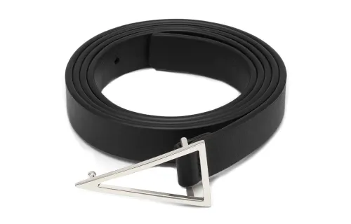 Bottega Veneta Leather Belts Men's Black
