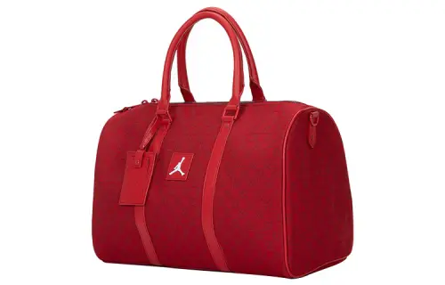 Jordan Polyester Sports Bag, Gym Bag, Travel Bag Unisex China Red, Year Of The Dragon Red