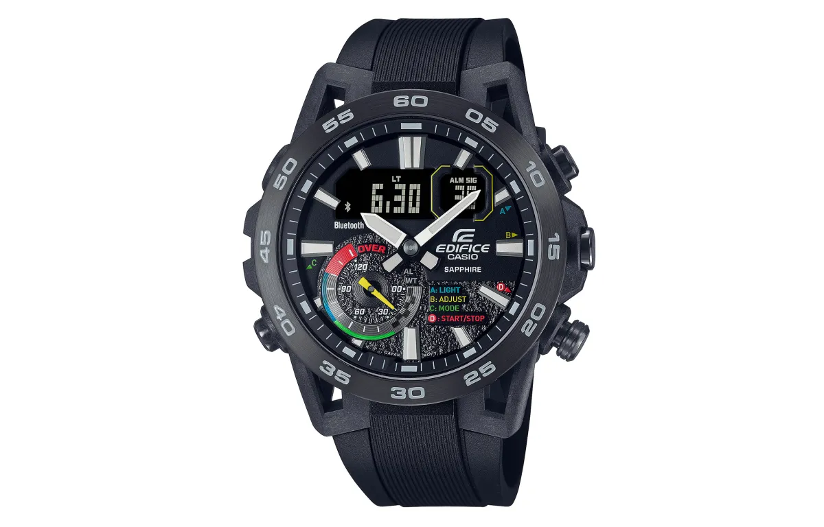 CASIO Men EDIFICE Watch ECB-40YMP-1APR