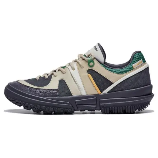 LiNing Linchuan Lite Anti-Slip Wear-Resistant Low-Top Casual Shoes Men's Black Umber