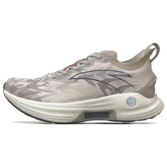 Anta Running Collection Anti Slip Wear Resistant Low Top Running Shoes Men's Brown