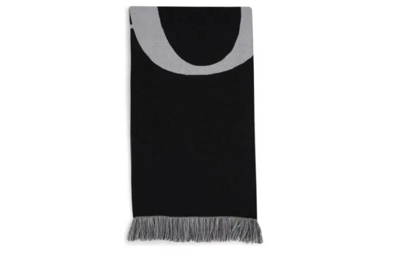 DIOR Knit Scarves Women's Black