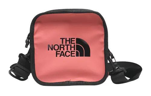 THE NORTH FACE 2.5L One Shoulder Crossbody Outdoor Bag Polyester Orange Red Unisex